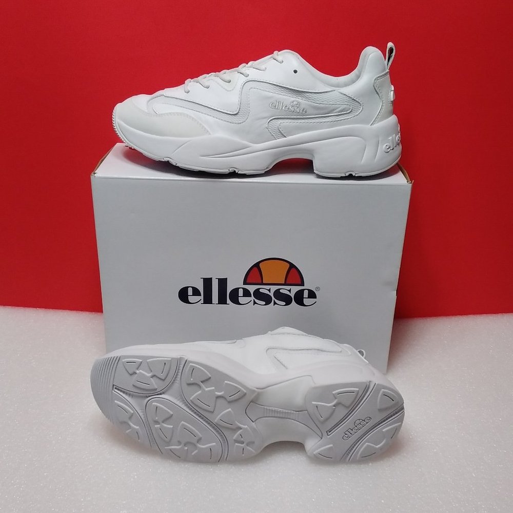 ELLESSE INDUS LTHR AF SHOES  SIZE- 10